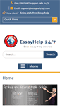 Mobile Screenshot of essayhelp247.com
